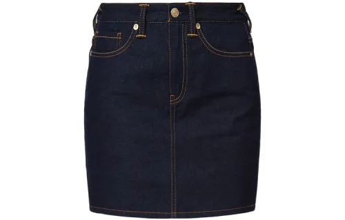 EVISU Denim Dress Women's Denim Blue