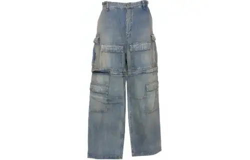 Balenciaga Cargo Wide-leg Jeans