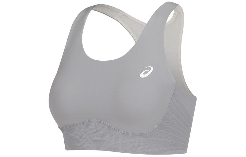 ASICS Sleeveless Sports Shirts Women's Gray Racerback