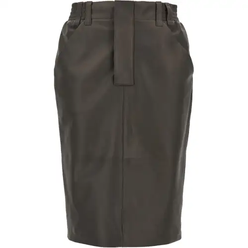 SAINT LAURENT High Waist Pencil Skirt