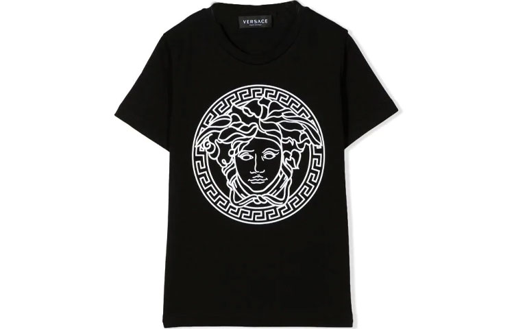 Детская футболка Versace (черная)