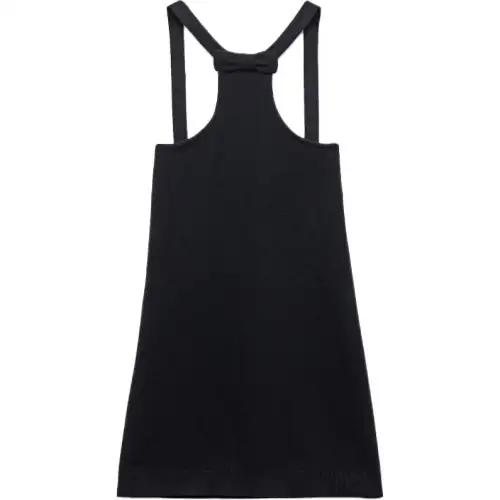 PRADA Bow Detailed Low Back Mini Dress