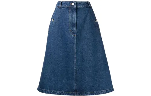 KENZO Denim Short Skirts Women's Blue Moderate Short Other