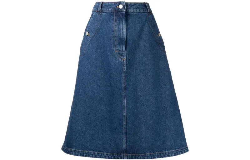 KENZO Denim Short Skirts Women's Blue Moderate Short Other