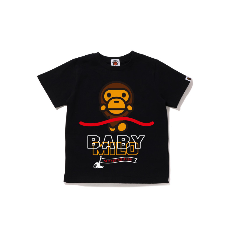 Детская футболка A BATHING APE 0ZXTEK310021I (белая) — фото 2