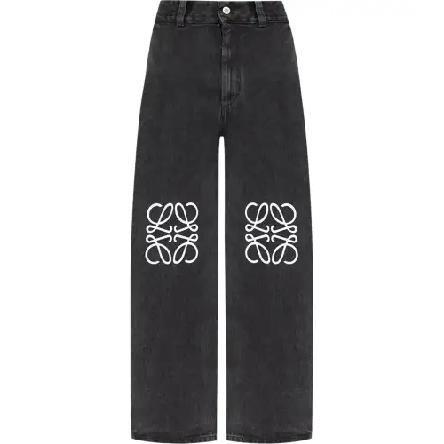 LOEWE Anagram Baggy Jeans 'Black'