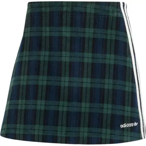 Adidas Originals Corduroy Tartan Skirt