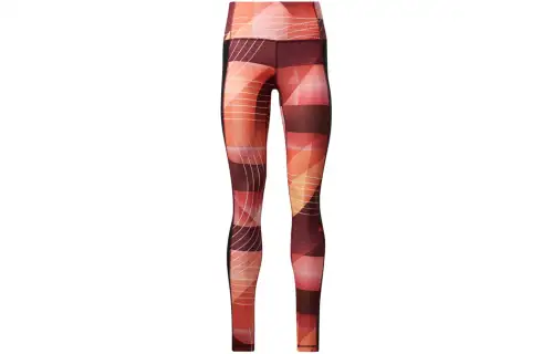 Reebok Kirei Fit Aop Tight Sports Pants Women's Orange