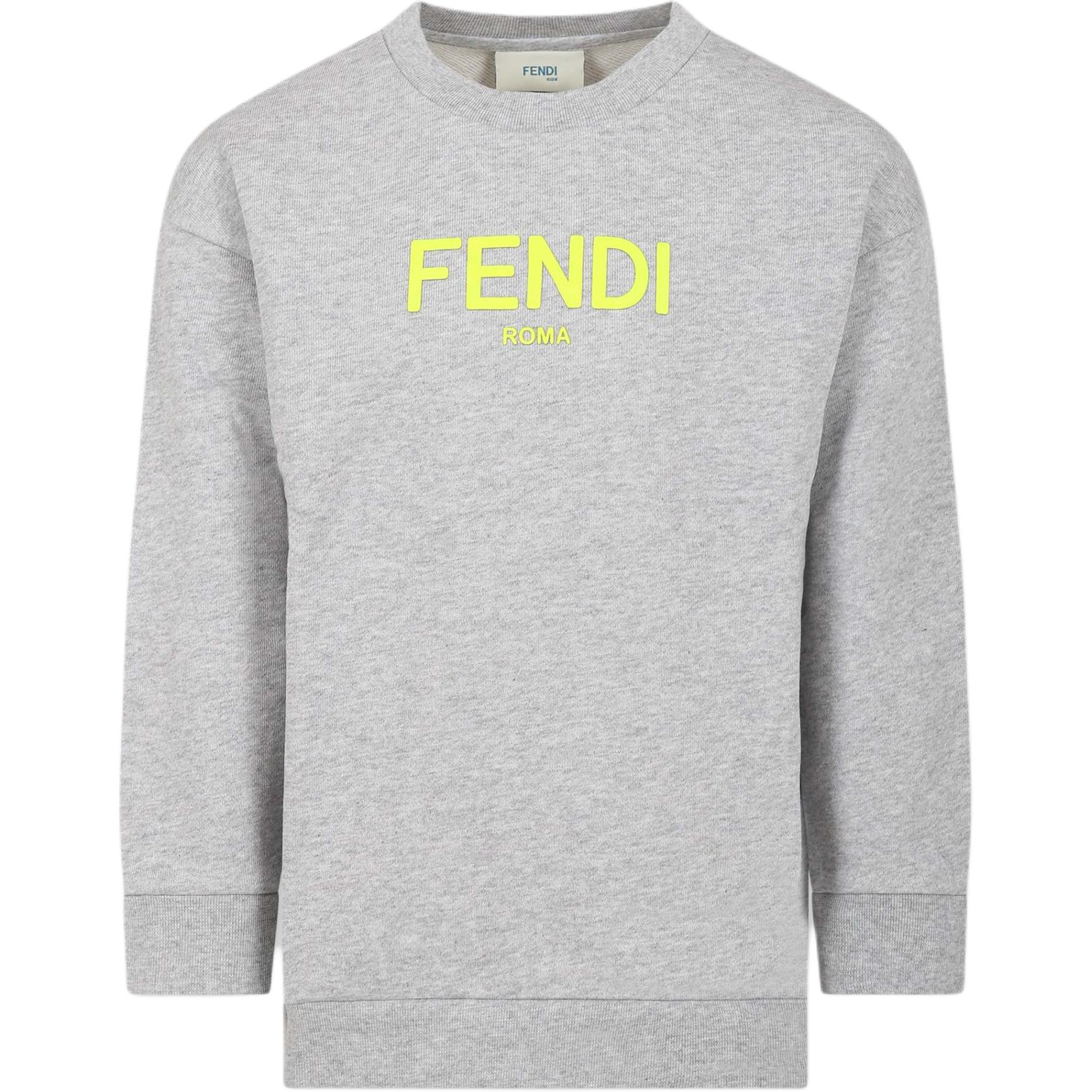 Мужская толстовка Fendi (серая)