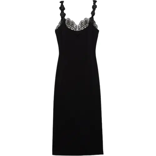 PRADA Slip Dresses Women's Black
