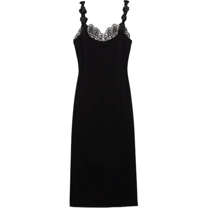 PRADA Slip Dresses Women's Black