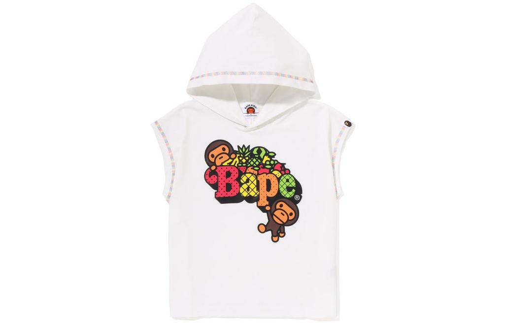 Худи A BATHING APE 3D Letter (черное)