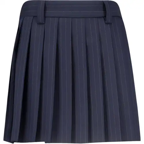 MIU MIU SS24 Casual Short Skirts Women's Marine Blue