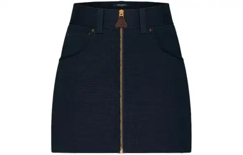 LOUIS VUITTON Compact Knit Mini Skirt