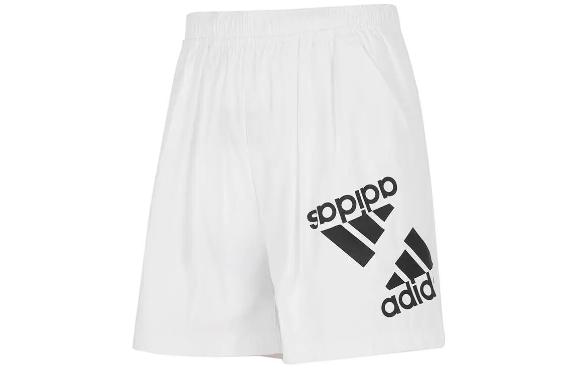 Adidas Sports Shorts Women's White Moderate Woven Shorts