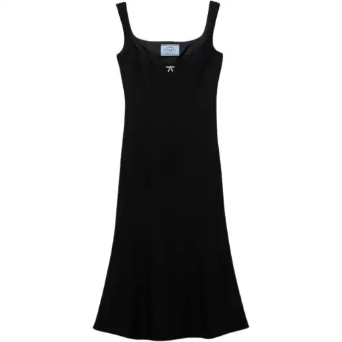 Prada cady midi dress