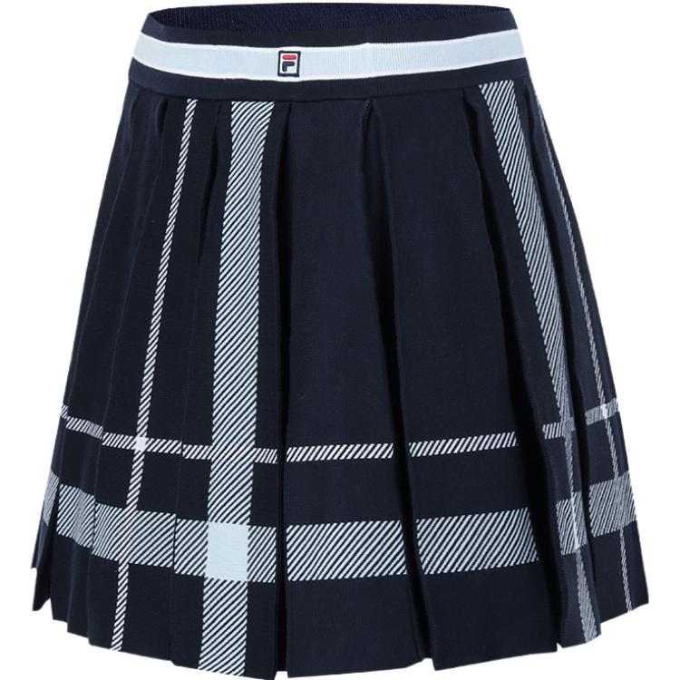 Женская юбка Fila плиссированная (синяя)