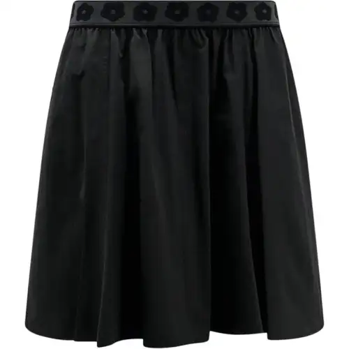 KENZO Embroidered Patch Mini Skirt