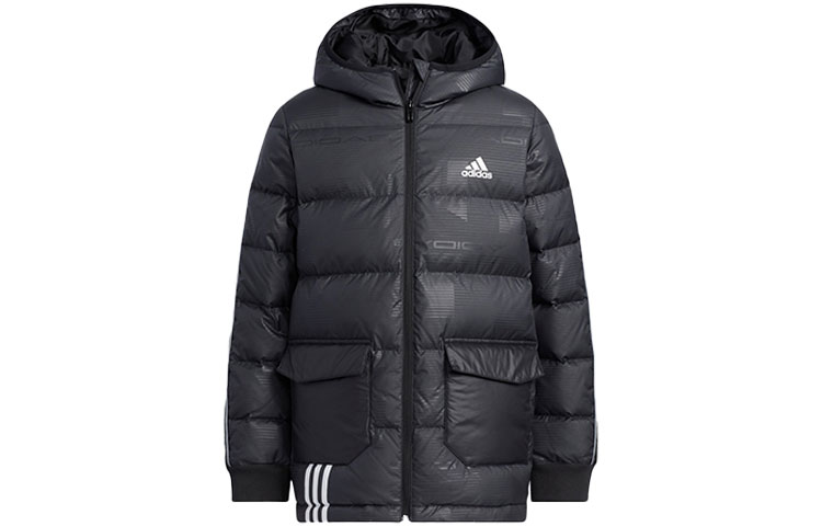 Детская куртка adidas (черная)