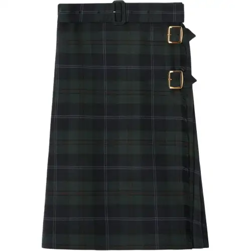 Burberry Casual Long Skirt Women's Dark Green