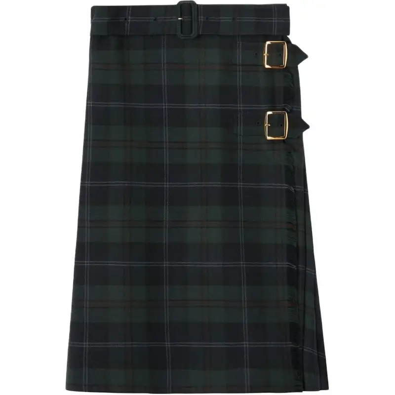 Burberry Casual Long Skirt Women's Dark Green