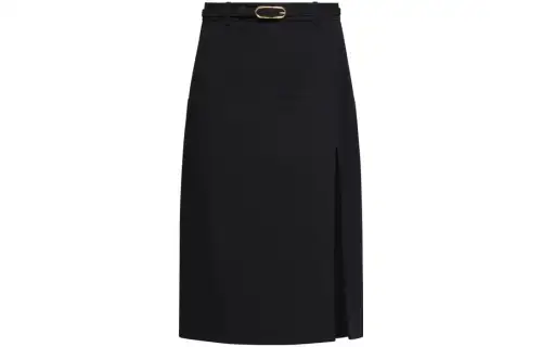 GUCCI Casual Long Skirt Women's Black