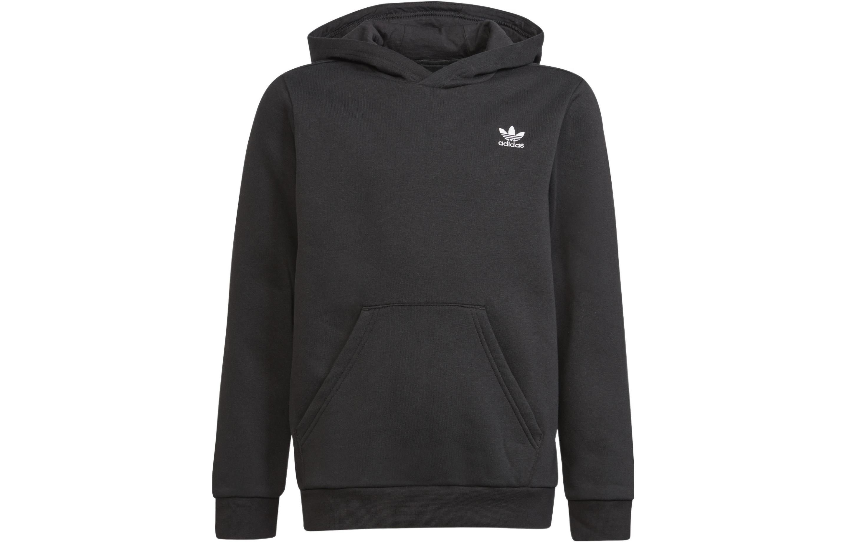 Детское худи adidas originals ADICOLOR HOODIE (черное)