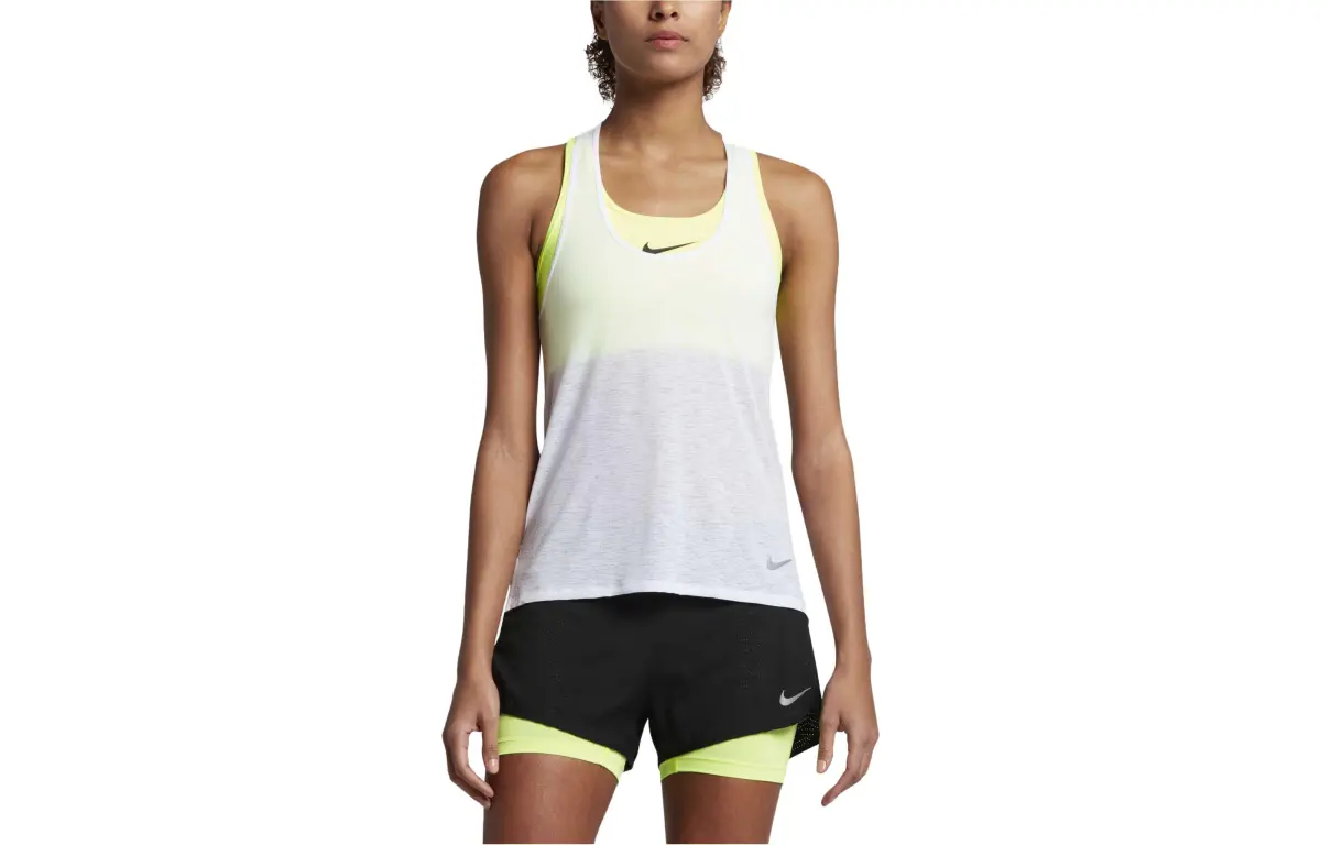Nike Sleeveless Sports Shirts Women's White Other