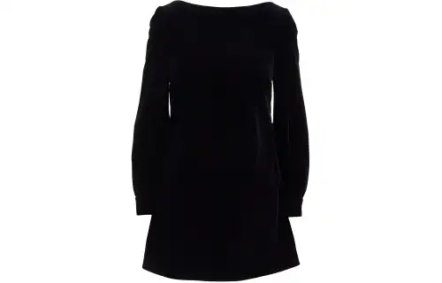 GUCCI SS24 Long Sleeved Dress Women's Black