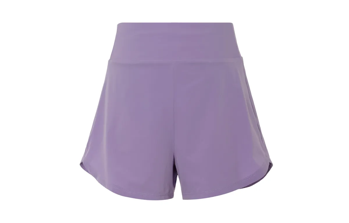 Nike Dri-Fit Sports Shorts Women's Space Purple Moderate Tight Pants