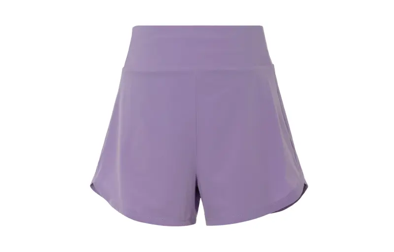 Nike Dri Fit Sports Shorts Women's Space Purple Moderate Tight Pants