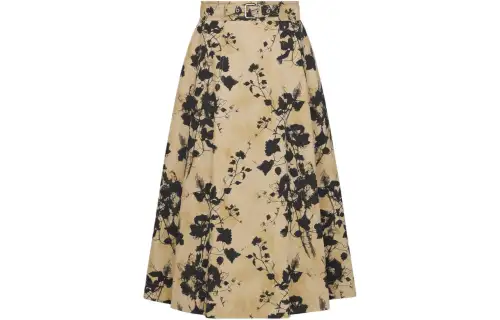 DIOR Casual Long Skirt Women's Beige