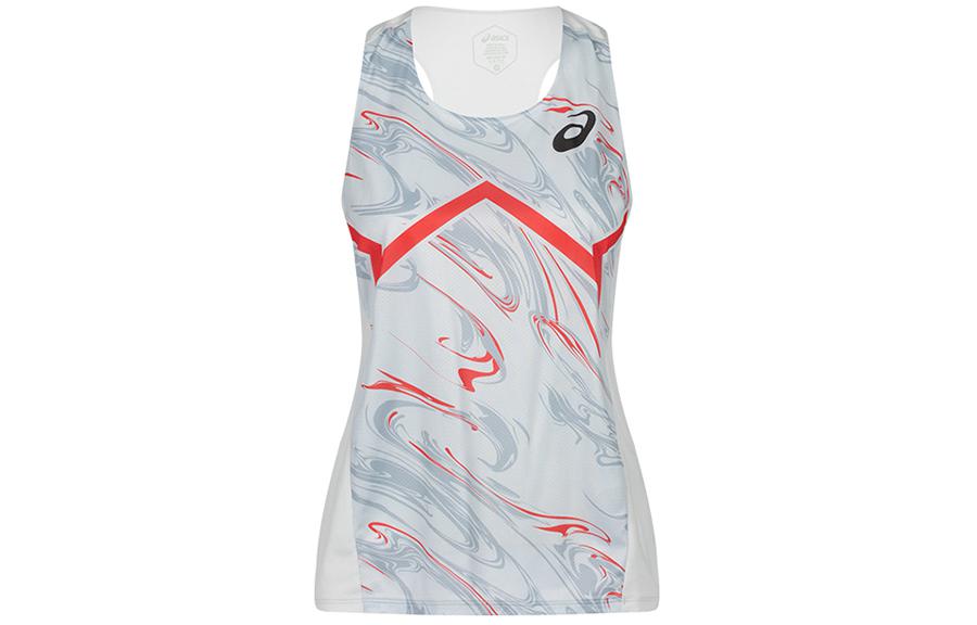 ASICS Sleeveless Sports Shirts Women’s Gray Other