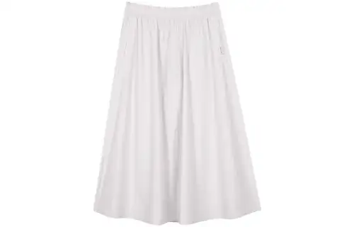 Skechers Casual Long Skirts Women's Silver Gray/001K Moderate Mid Length A Line Skirt