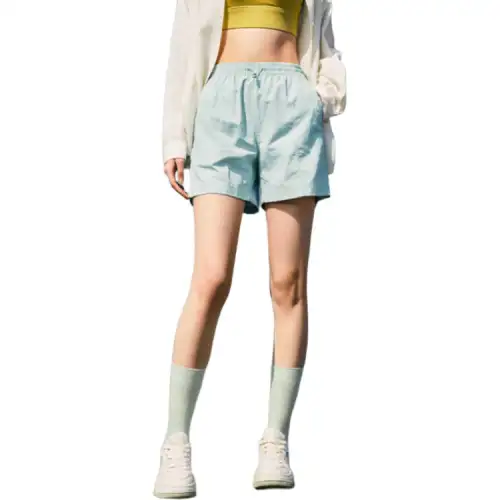Anta Casual Shorts Women's Rain Mist Cyan