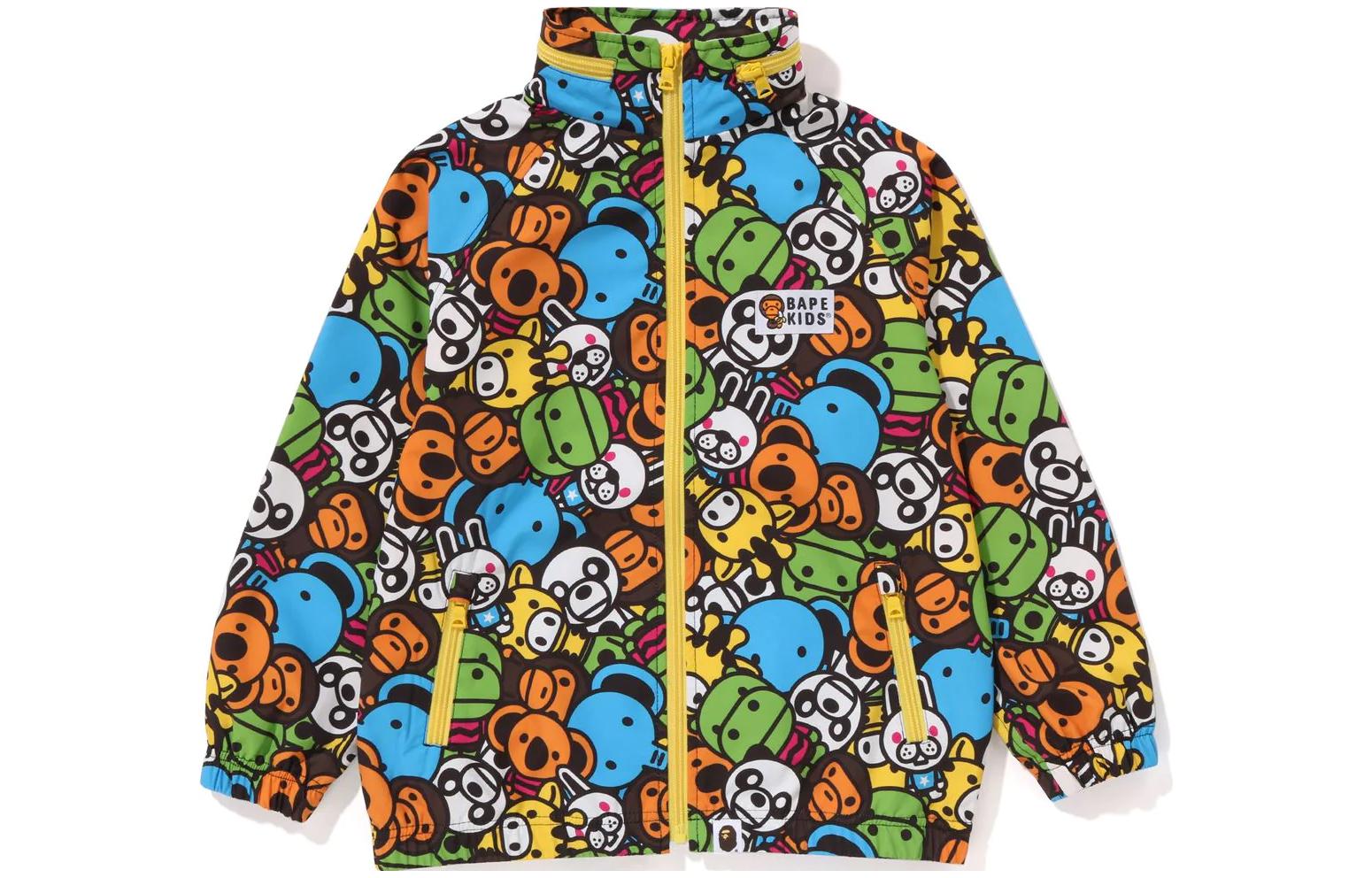 Мужская куртка A BATHING APE (разноцветная)