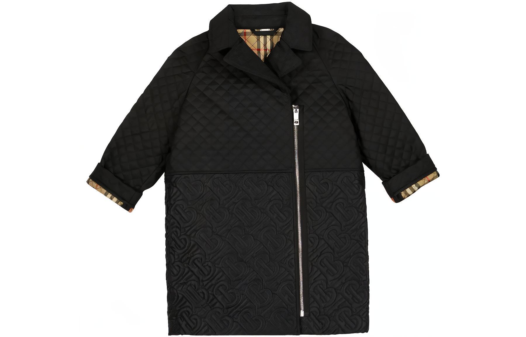 Мужская куртка Burberry Logo (черная)