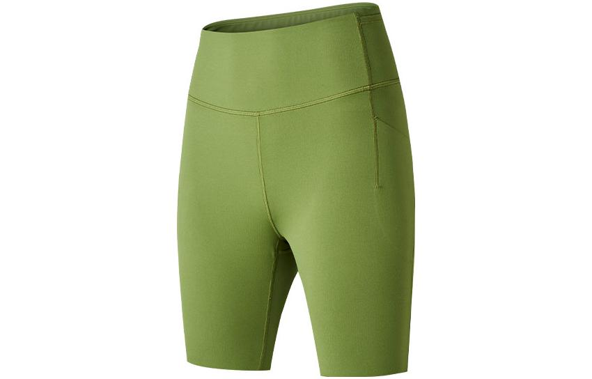 Saucony Sports Shorts Women’s Coral Green Moderate Tight Pants