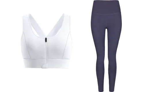 HOTSUIT Colored high strength breathable sports bra, quick dry underwear, overall for gym, trousers