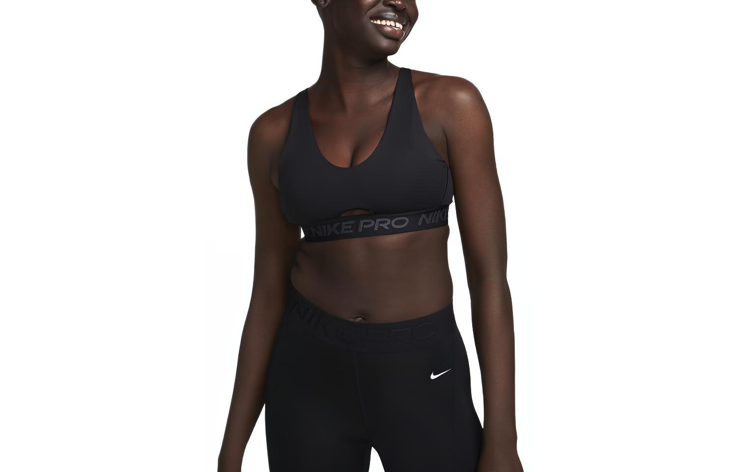 Nike Pro Indy Plunge Sports Underwear Women's Black