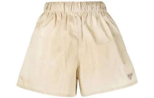 【Previous Season】Re-Nylon triangle-logo shorts