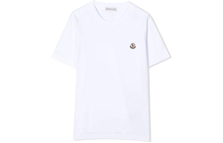 Детская футболка Moncler (белая)