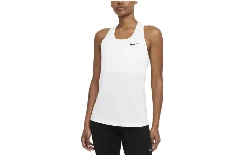 Nike Sleeveless Sports Shirts Women's White Other