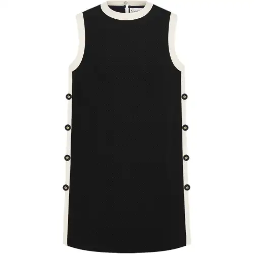 DIOR Dioriviera Sleeveless Dress Women's Black