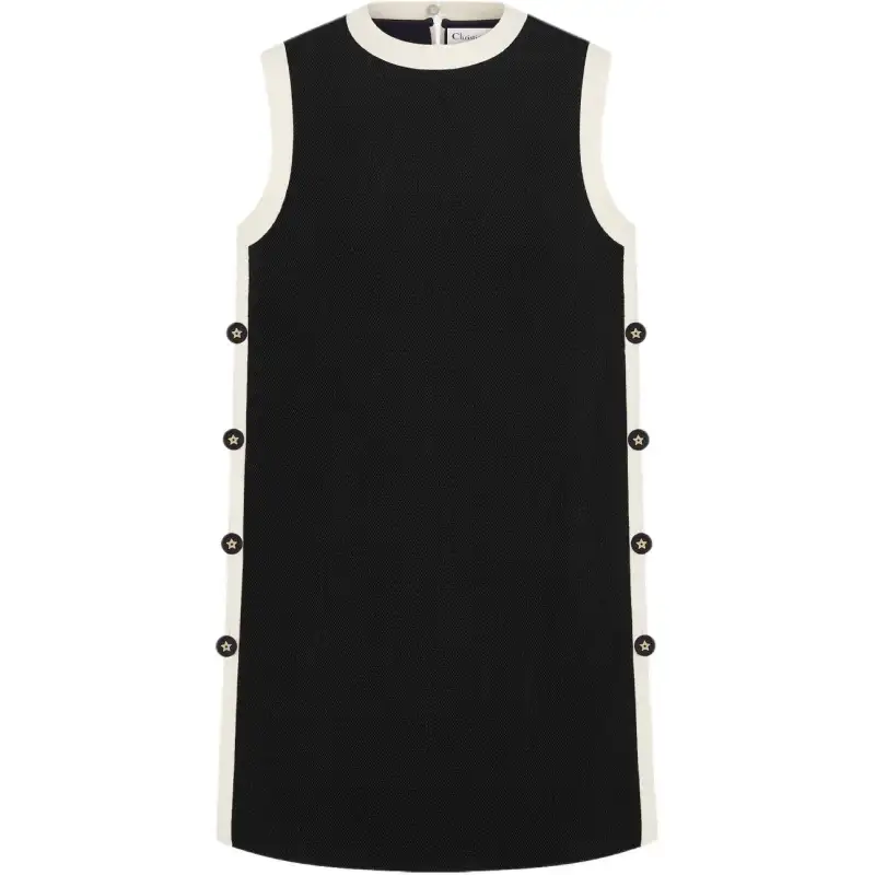 DIOR Dioriviera Sleeveless Dress Women's Black