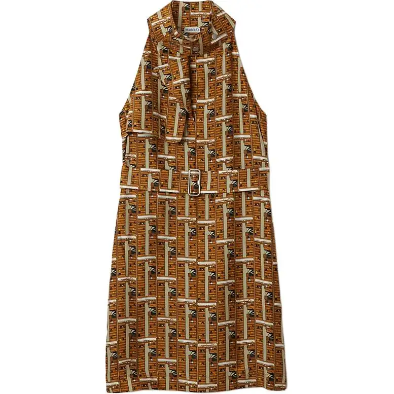 Burberry Bus silk dress