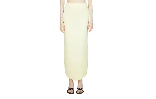 Bottega Veneta Rib Midi Skirt