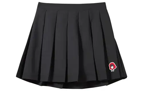 Skechers BRITISH MUSEUM Casual Short Skirts Women's Carbon Black
