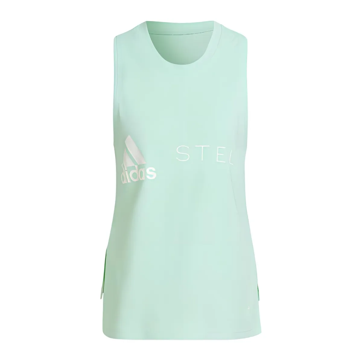 Adidas X Stella McCartney Sleeveless Sports Shirts Women's Frozen Green Racerback
