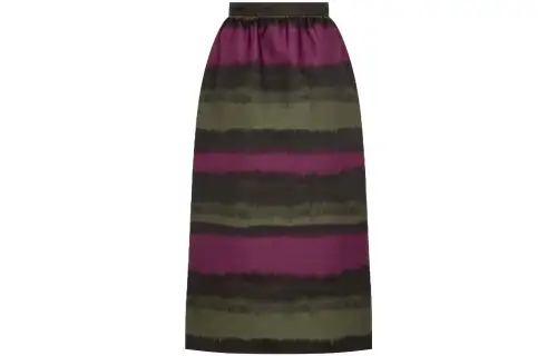 DIOR Casual Long Skirts Women's Purple Moderate Mid Length Other